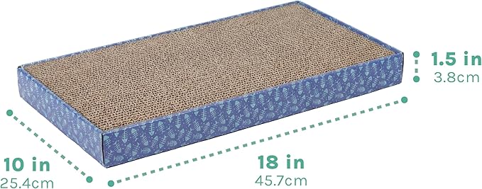 Kitty City 5-Pack XL Double Sided Corrugate Cat Scratcher Pads - Image 3