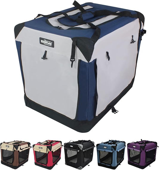 EliteField 4-Door Folding Soft Dog Crate by EliteField