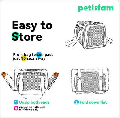 Top Load Cat Carrier for Medium Cats and Small Dogs - Image 6