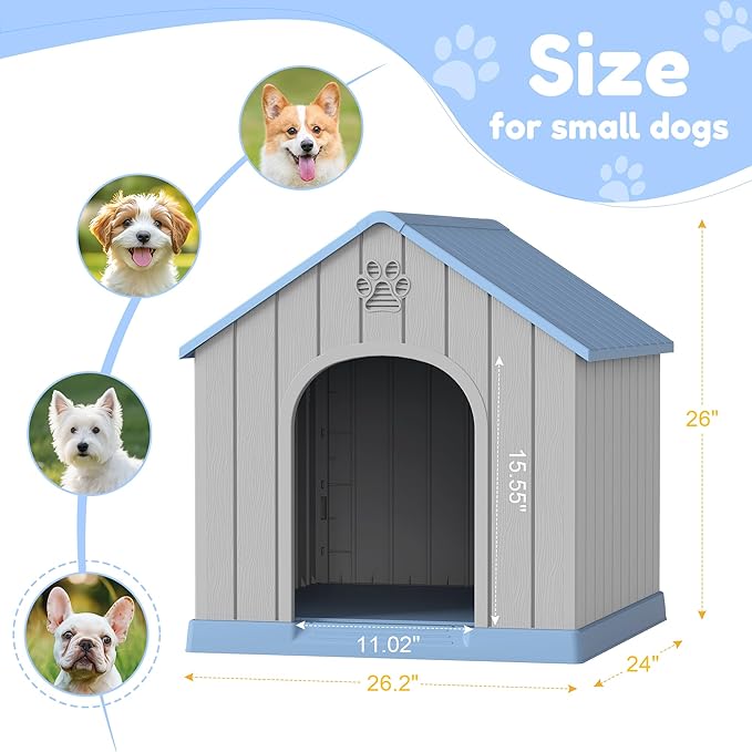 Fancyango Dog House Outdoor Indoor - Image 2