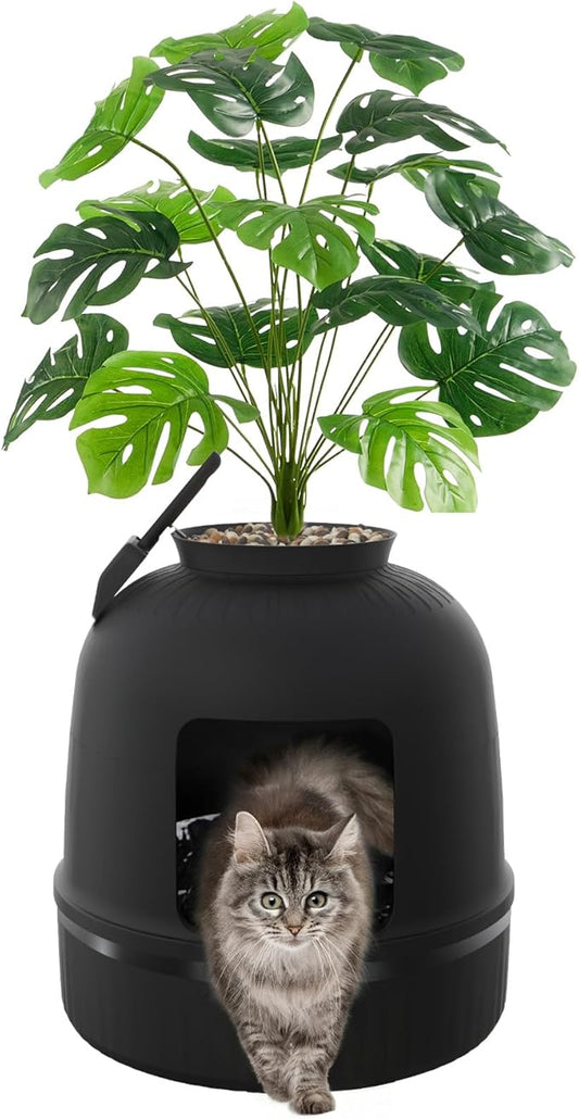 Lifewit Cat Litter Box, Hidden Enclosure Litter Tray by Lifewit