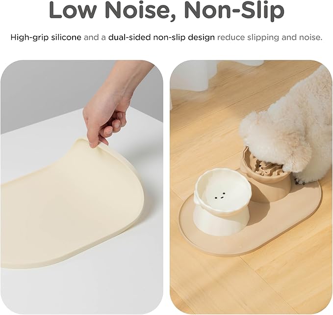 Dog Food Mat - Waterproof Dog Bowl Mat, Silicone Pet Mat - Image 6