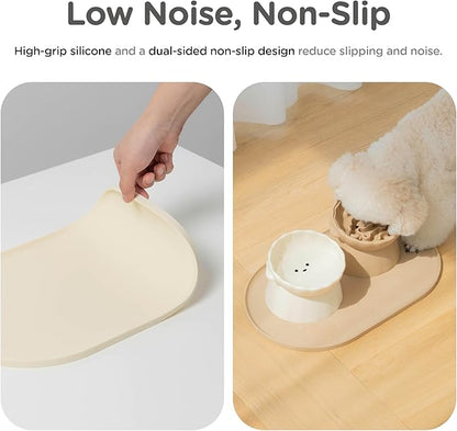 Dog Food Mat - Waterproof Dog Bowl Mat, Silicone Pet Mat - Image 6