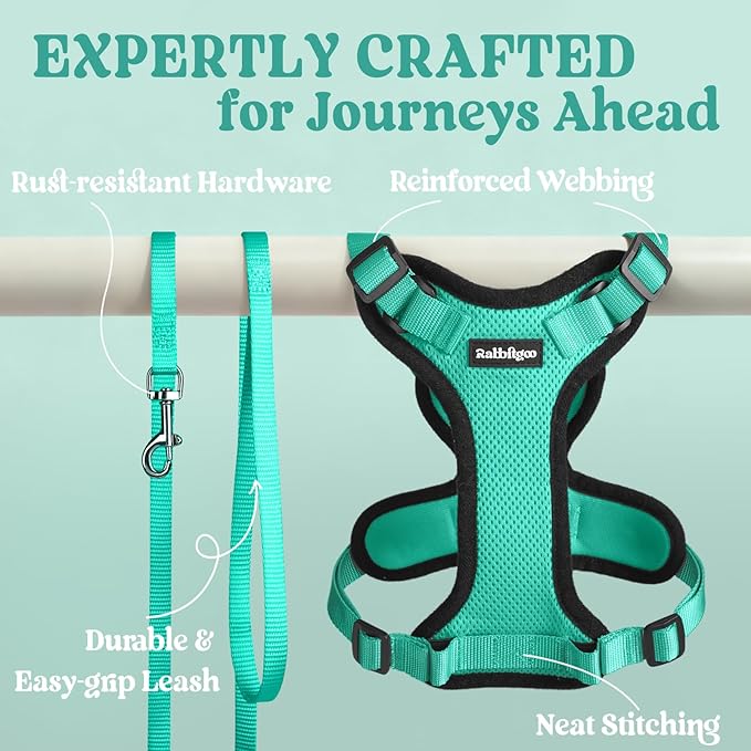 rabbitgoo Cat Harness and Leash Set, Escape Proof Kitten Harness - Image 7