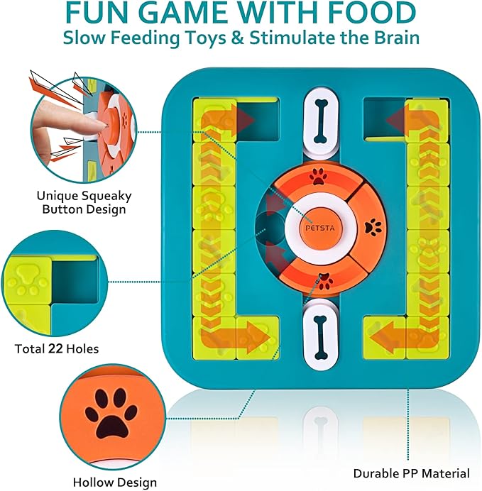 Dog Puzzle Toys, Treat Dispensing Dog Enrichment Toys - Image 3