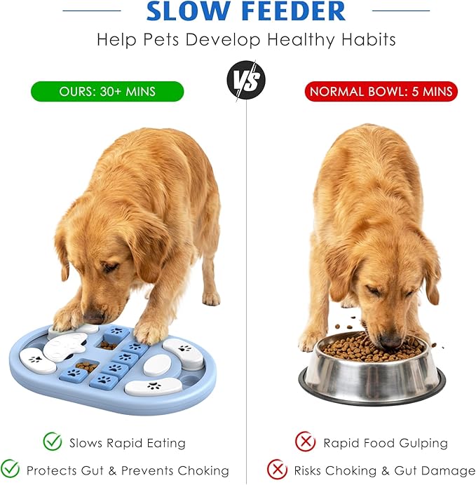 Dog Puzzle Toy, Interactive Treat Puzzle - Image 3