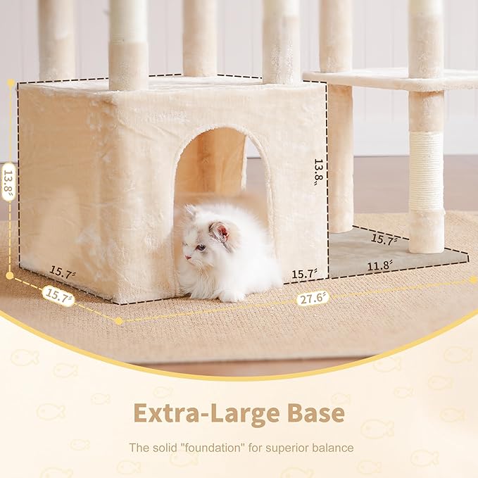 Heybly Heavy Duty Cat Tree, Tower - Image 5