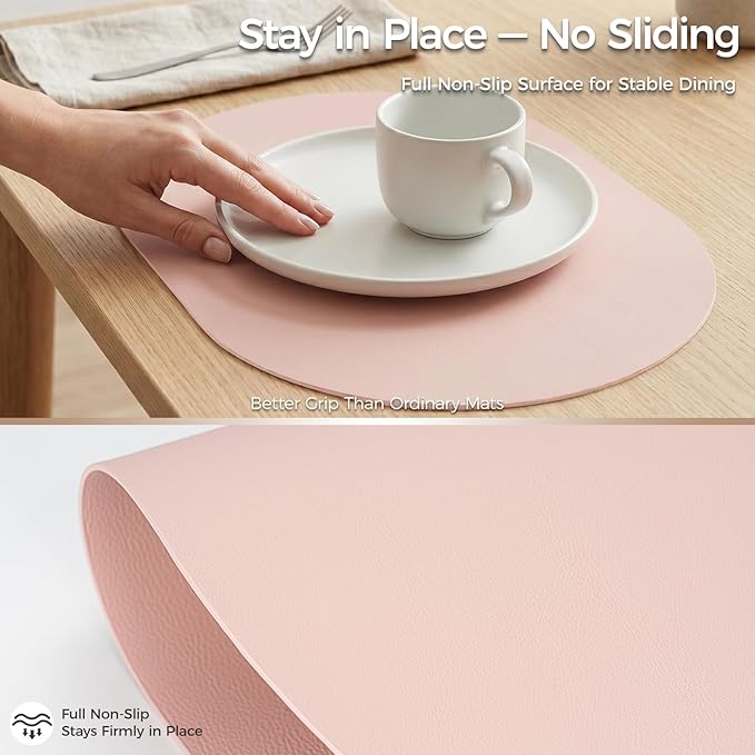 Premium Thick Silicone Placemat，Heat & Oil Resistant, Non-Slip Table Mat - Image 6