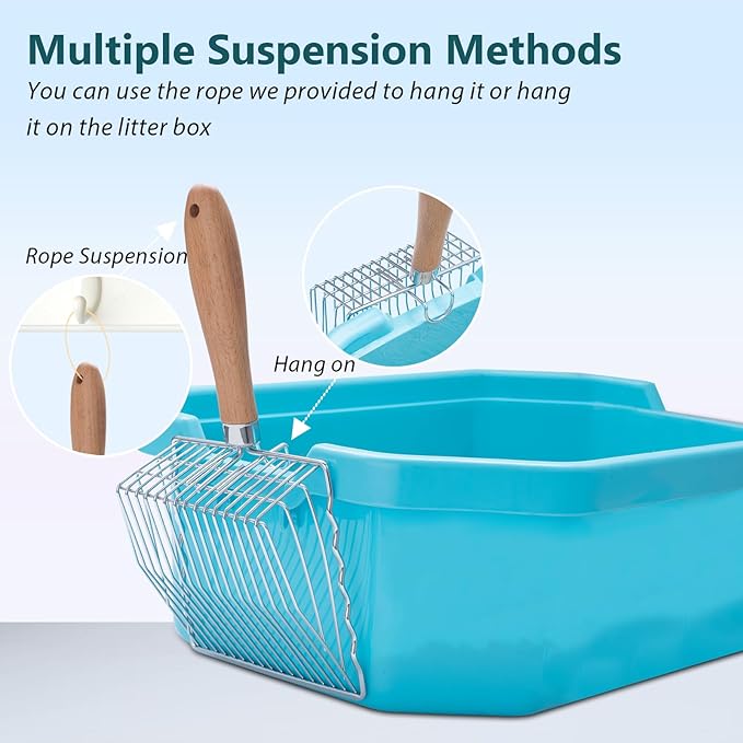 Cat Litter Scoop, Premium Kitty Shovel - Image 4
