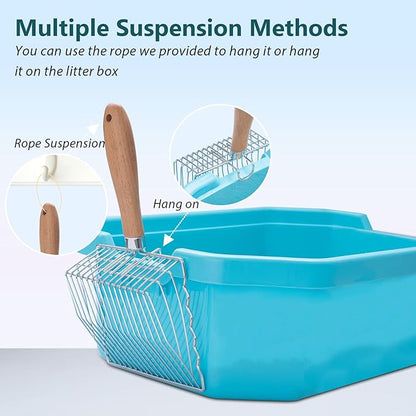 Cat Litter Scoop, Premium Kitty Shovel - Image 4