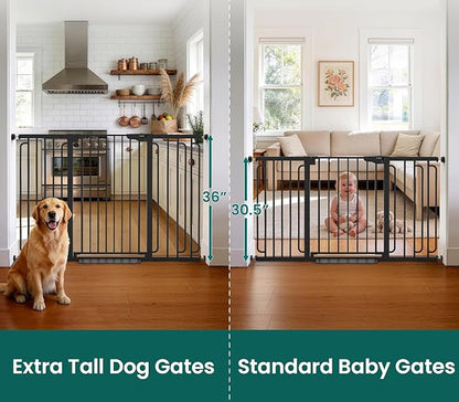 Cumbor 36" Extra Tall Baby Gate - Image 2