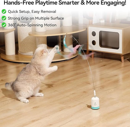 Migipaws Interactive Automatic Cat Teaser Wand Toy - Image 5