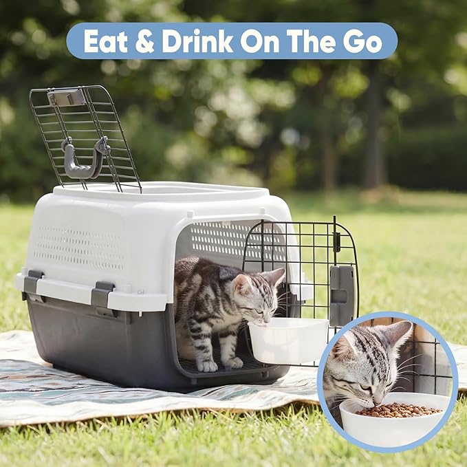 DUMOS 23" Hard-Sided Pet Carrier - Image 4