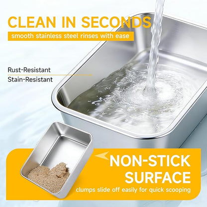 Stainless Steel Litter Box - Image 5