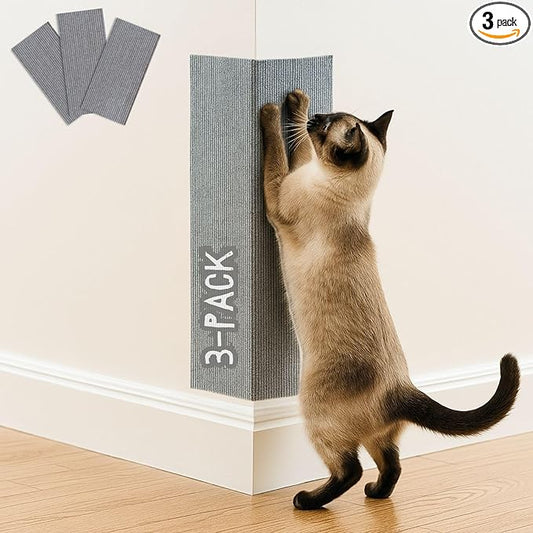 Cat Scratch Mat, 23.6’’ x 11.8’’ Cat Wall Corner Scratcher, Versatile by 2ME