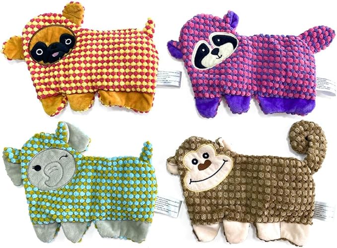 Cute No Stuffing Dog Toy for Small, Medium Breeds, Fun for Indoor Puppies by AZSSMUK