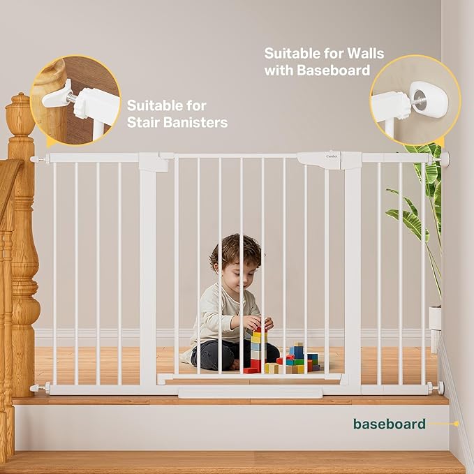 Cumbor 29.7–51.5" Extra Wide Baby Gate - Image 6
