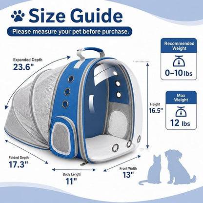 Expandable Cat Carrier Backpack - Image 2