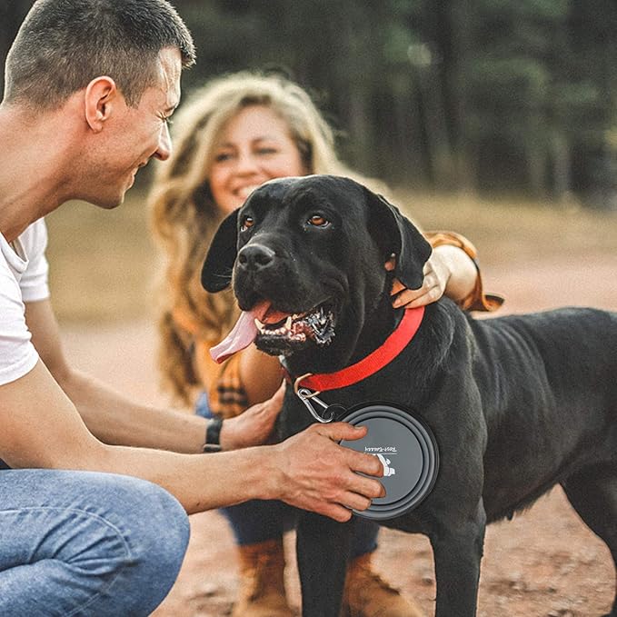 Collapsible Dog Bowls for Travel, BPA Free) - Image 6