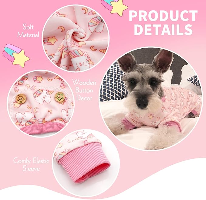 KYEESE Dog Pajamas Velvet Dog Pajamas Large Sized Dogs Soft Dogs Clothes Pjs - Image 2