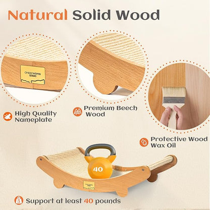CHEERHOME PETS Sisal Cat Scratcher Bed - Image 4