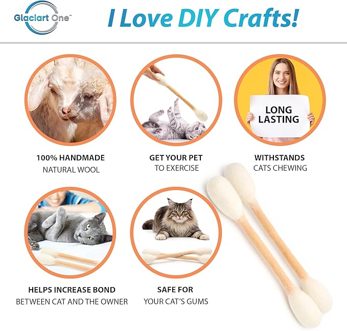 Glaciart One XXL Swabs Cat Toys - Image 2