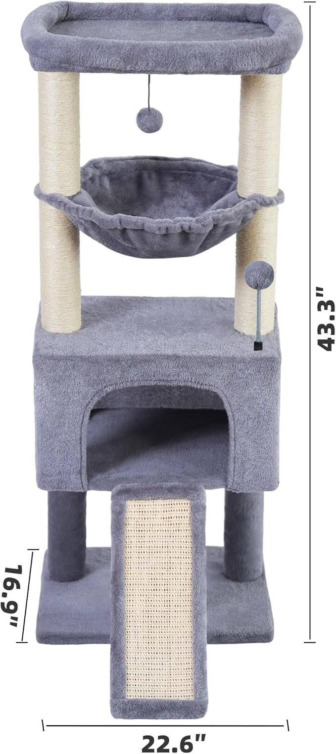 ROYPET Fashion Design 43.3" Cat Trees - Image 2