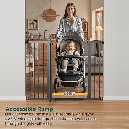 Cumbor 36" Extra Tall Baby Gate - Image 9