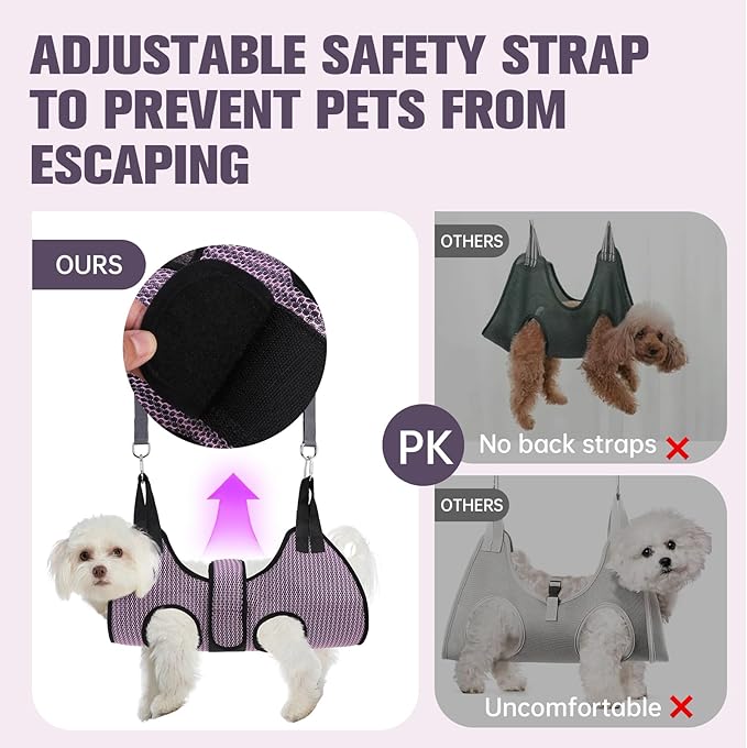 PAWCHIE Dog Grooming Hammock Harness - Image 4