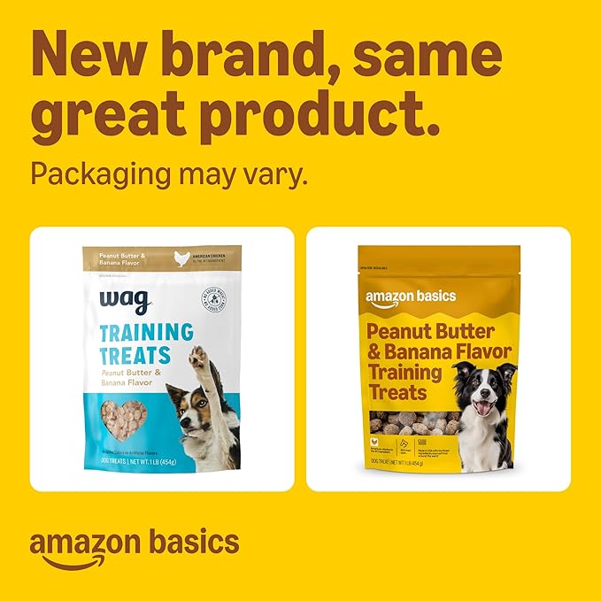 Amazon Basics Peanut Butter & Banana Flavor Training Treats - Image 2