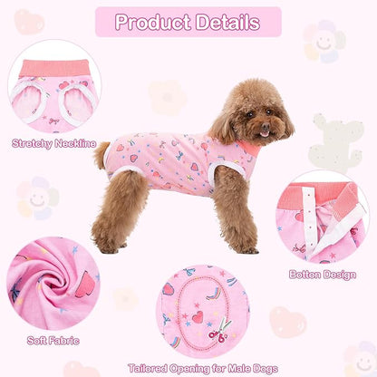 Coppthinktu Recovery Suit for Dogs After Surgery, Dog Onesie Surgery Recovery - Image 3