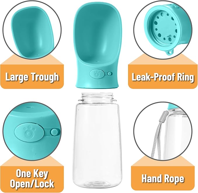 Mr. Pen- Portable Dog Water Bottle, 19 oz, Leak Proof Puppy Water Dispenser - Image 5
