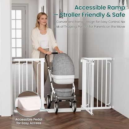 Cumbor 30.4-56.8" Extra Wide Baby Gate - Image 5