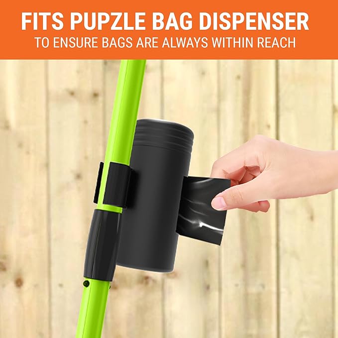 Pupzle Dog Pooper Scooper with Bag Attachment, Dog Poop Scoop - Image 6