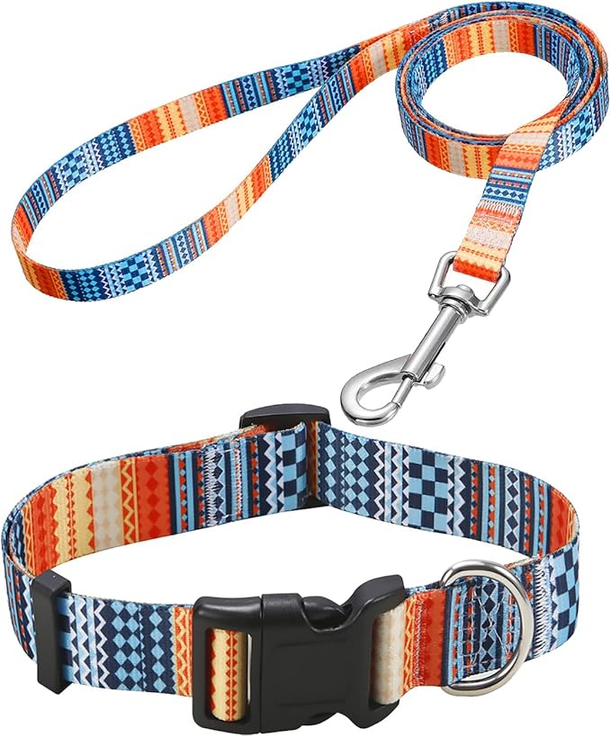 Mihqy Dog Collar and Leash Set by Mihqy