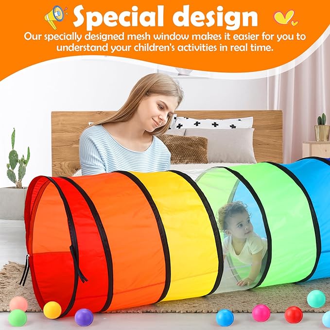 1 Pcs Giant 27.6 Inch Play Tunnel - Image 4