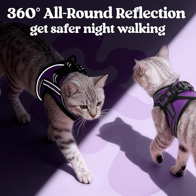 rabbitgoo Cat Harness and Leash Set - Image 6