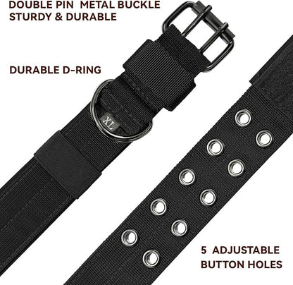 Heavy Duty Dog Collar for Large Dogs, Tactical Dog Collars - Image 3