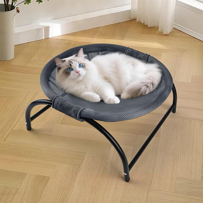 LIFLIX Raised Cat Hammock Bed, Standing Cat Cot - Image 7