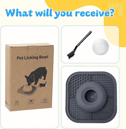 Slow Feeder Dog Bowls & Lick Mat - Image 8