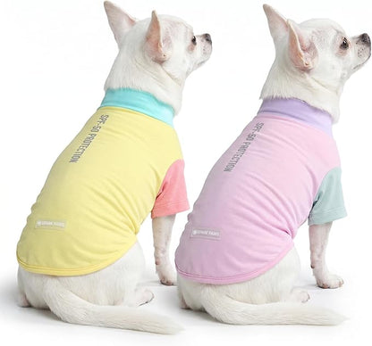 Spark Paws Sunblock Dog T-Shirt, SPF30 Protection, Lightweight Breathable Quick by SparkPaws