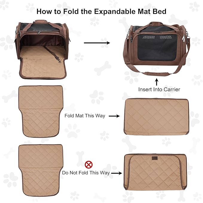 EliteField Deluxe Soft-Sided Pet Carrier, Travel Bag - Image 7