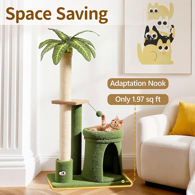 Cat Tree Tower Scratch Post Stand - Image 4