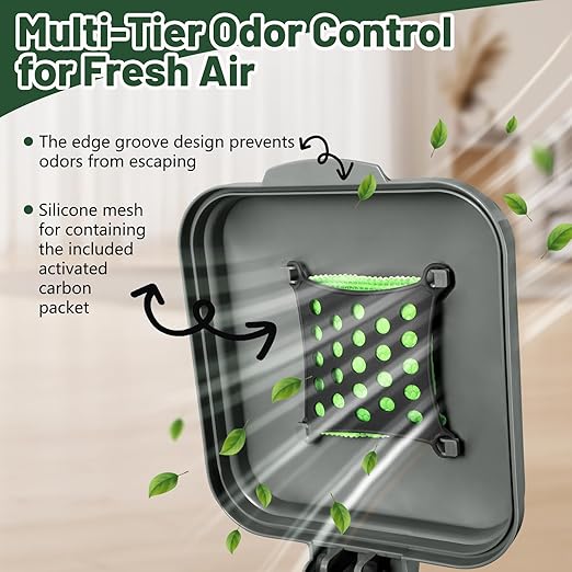 Small Trash Can for Dog Poop Cat Litter Outdoor & Indoor - Image 5