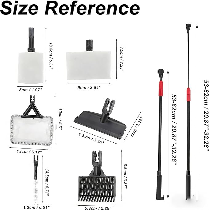 7-in-1 Aquarium Cleaning Kit - Image 2