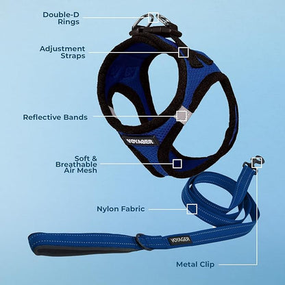 Best Pet Supplies Voyager Step-in Air All Weather Mesh Harness and Reflective - Image 3