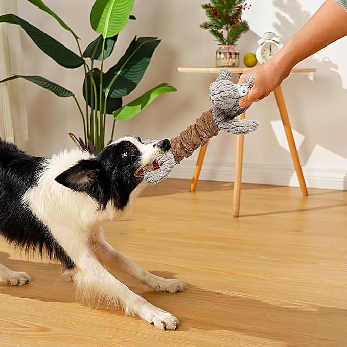 Tug of War Dog Toy, Crinkle Dog Toys - Image 4