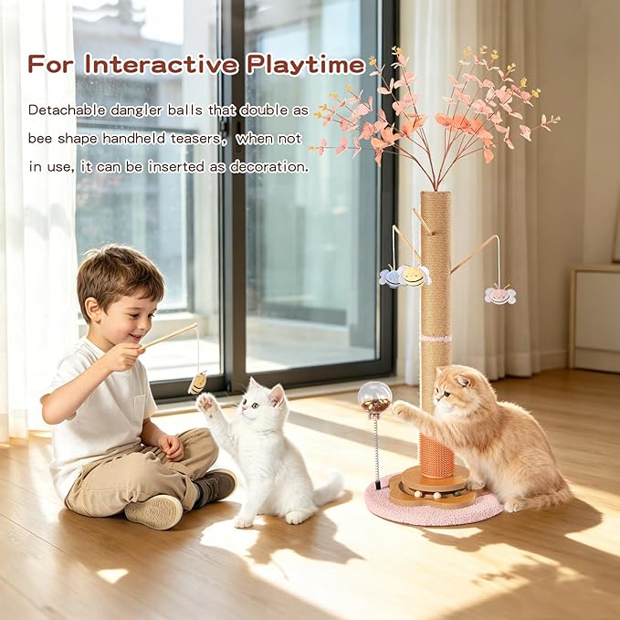 45" Tall Cat Scratching Post - Image 7