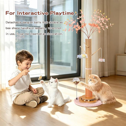 45" Tall Cat Scratching Post - Image 7