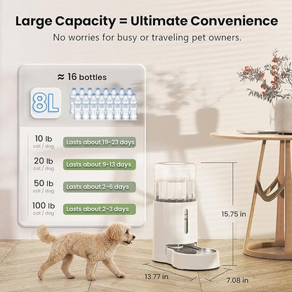 CZPET Automatic 7L Dog and Cat Water Dispenser - Image 4